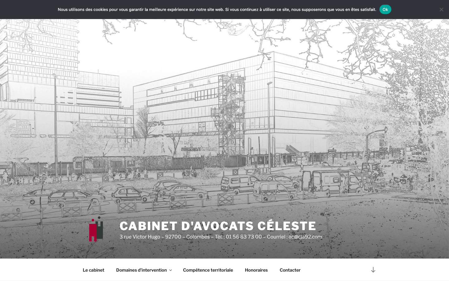 Site actuel de Cabinet d'avocats Céleste