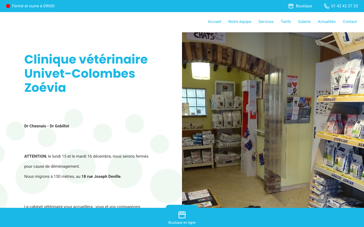 Site actuel de Chesnais & Gobillot