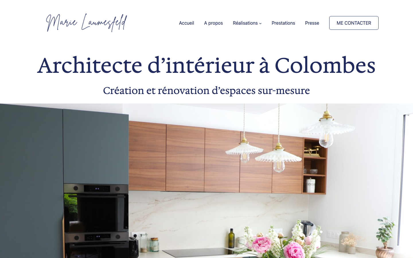 Site actuel de Studio Marie Laumesfeld