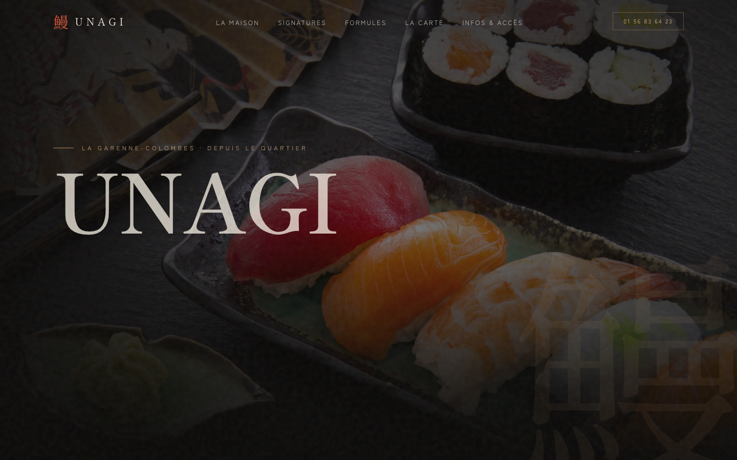 Refonte de Unagi par Nexsua